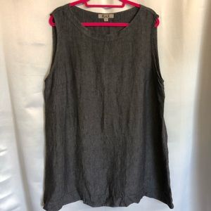 FLAX Designs Linen Tunic Top Dress